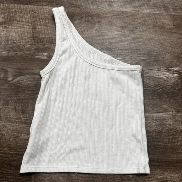 American Eagle One Shoulder Tank Top Size Small - Picture 6 of 6